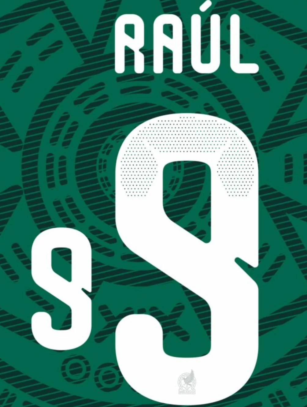 Mexico 2026- Home RAUL #9 Official Name Set
