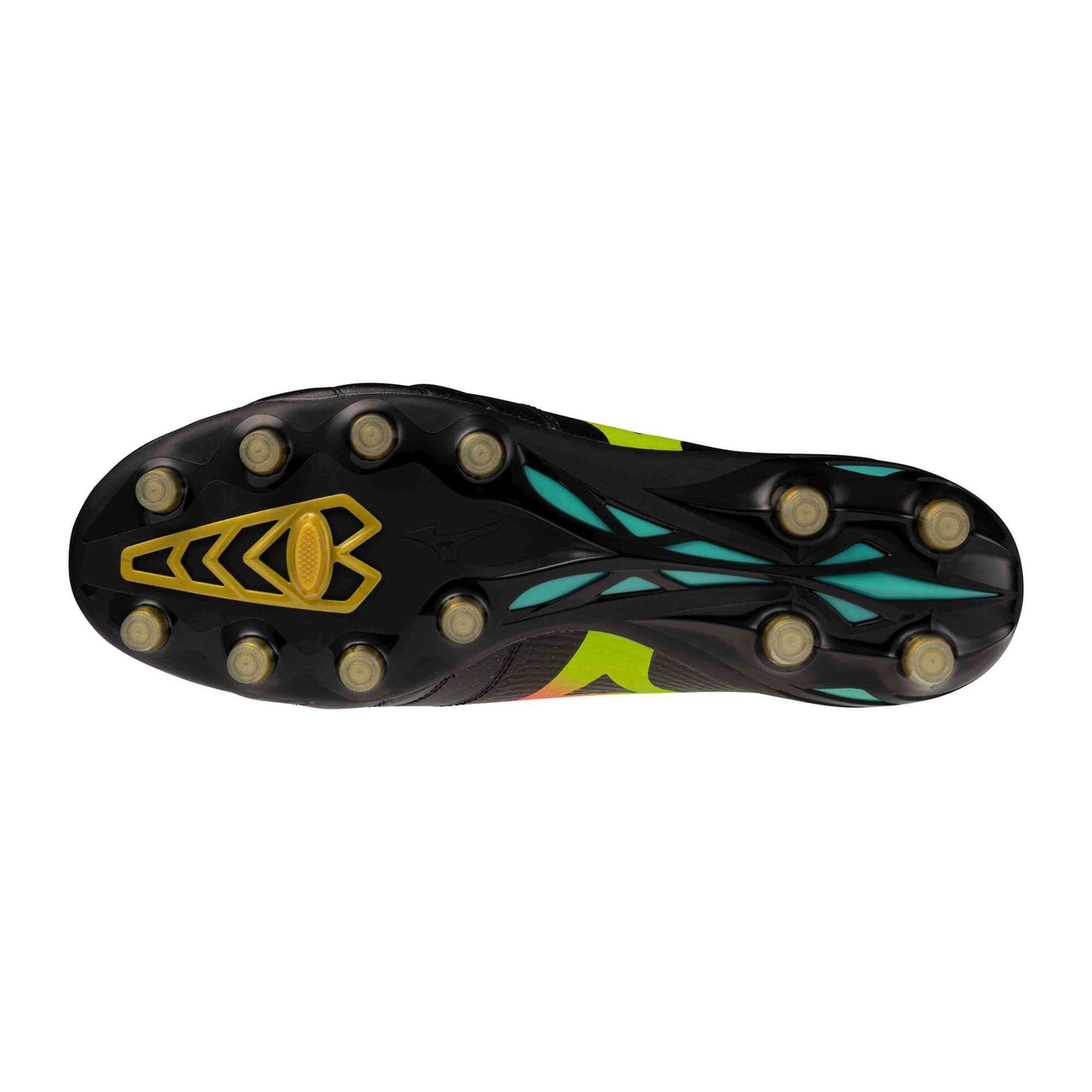 Mizuno Morelia Neo V Beta Elite Firm Ground Soccer Cleats - Bright Black Pack (FA26) - Image 4