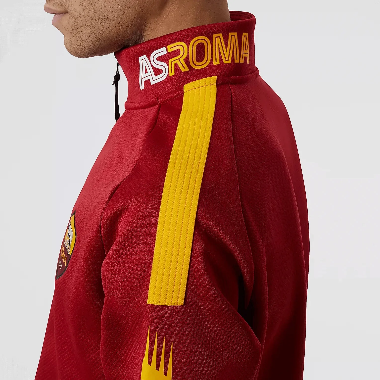 New Balance 2022-23 Roma Home Jacket - Burgundy - Image 7
