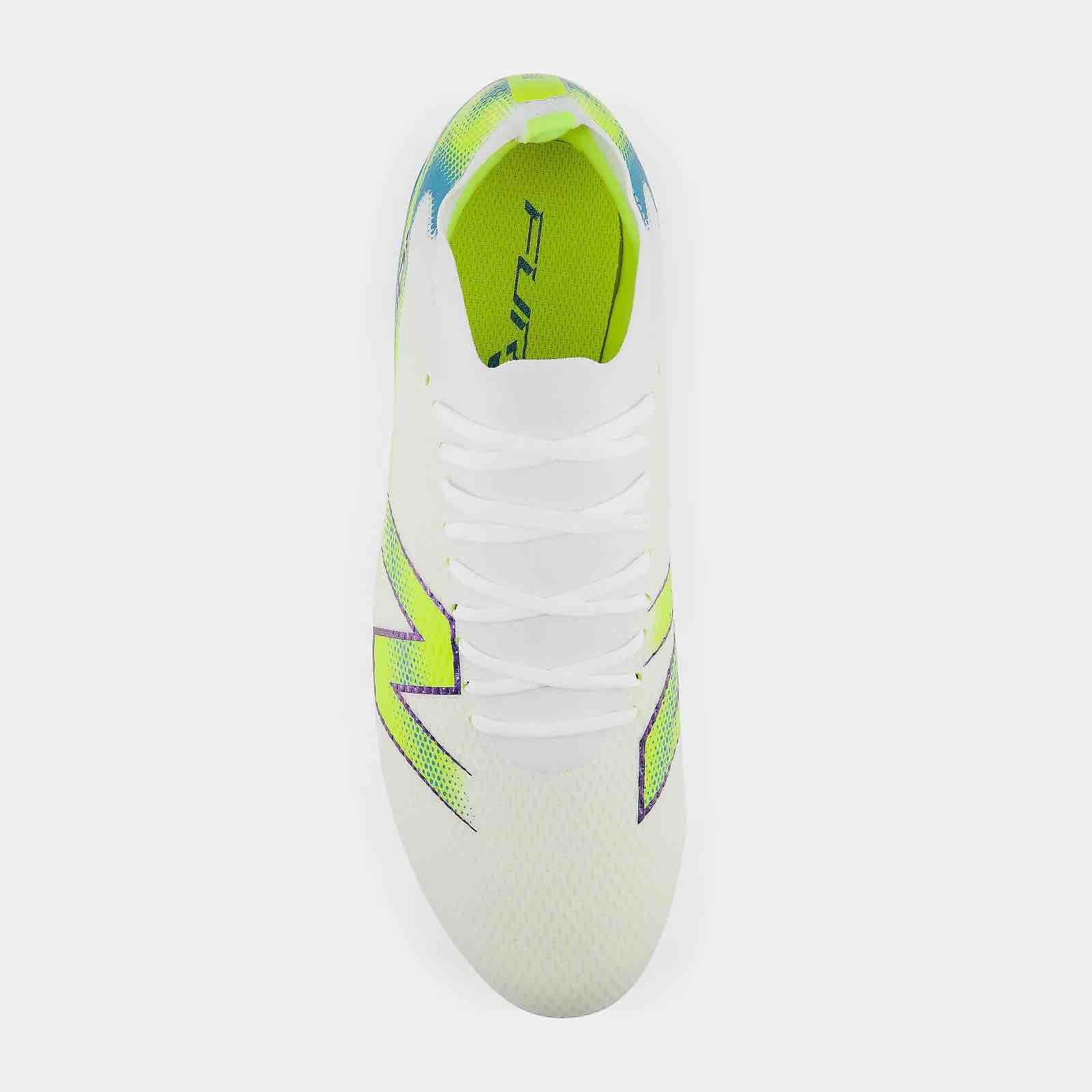 New Balance Furon Team V9 2E Wide Firm Ground Soccer Cleats - Neon Tide Pack (FA26) - Image 4