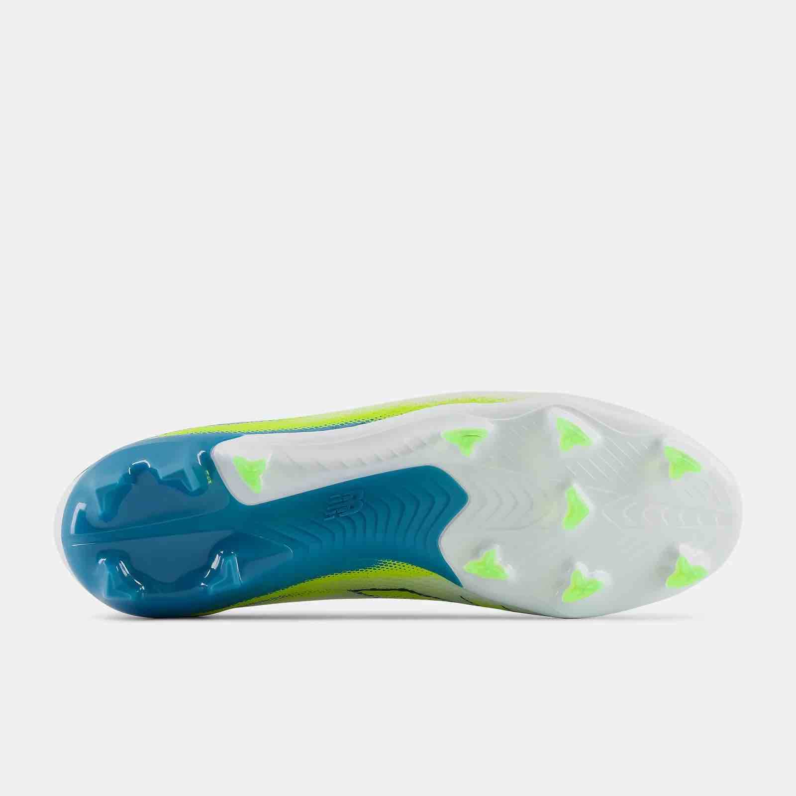 New Balance Furon Team V9 2E Wide Firm Ground Soccer Cleats - Neon Tide Pack (FA26) - Image 5