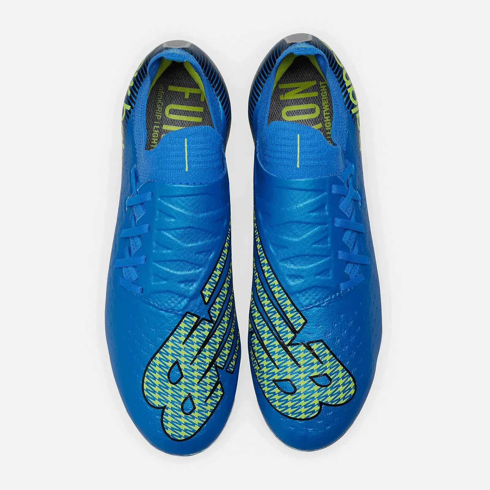 New Balance Furon v7 FG 2E Wide - Blue-Silver - Image 5