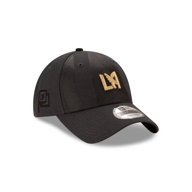 New Era LAFC Jersey Hook 920  Adjustable Hat - Dark Grey-Black - Image 4