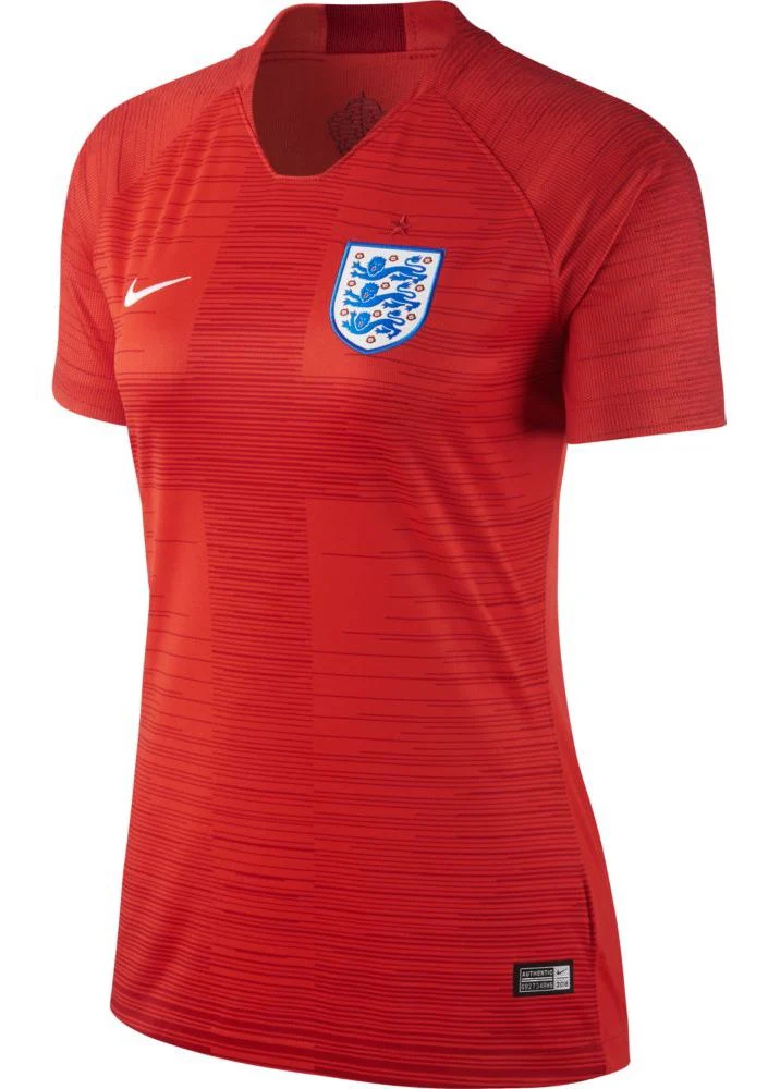 Nike 2018 England Women's Away Jersey - Red - Image 4