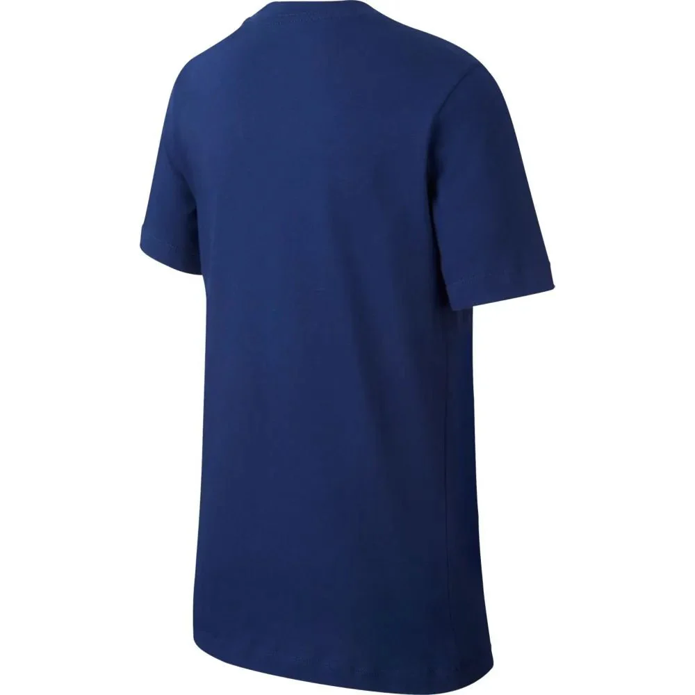 Nike 2019-20 Tottenham YOUTH Evergreen Crest Tee - Navy - Image 2