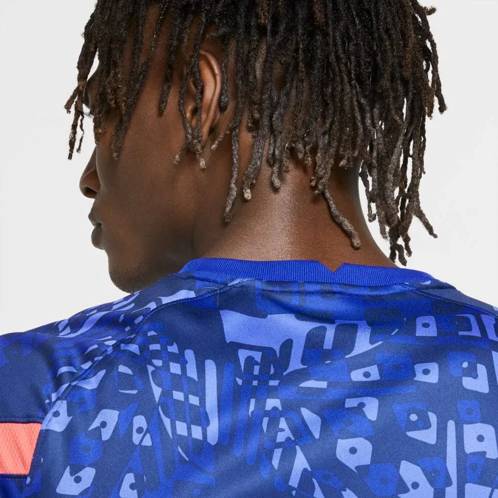 Nike 2020-21 Chelsea Pre-Match Jersey - Concord - Image 4
