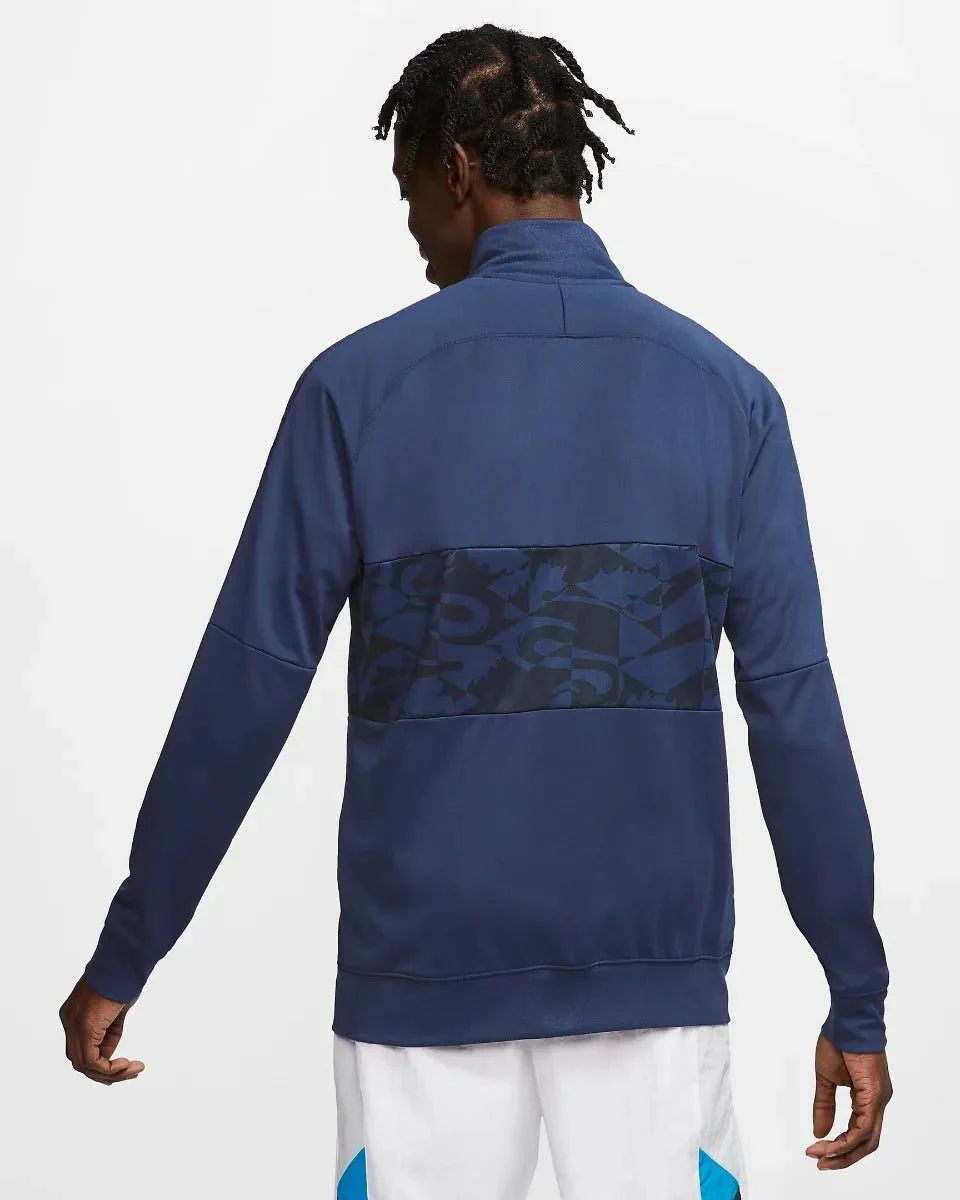 Nike 2020-21 England Anthem Track Jacket - Navy - Image 2