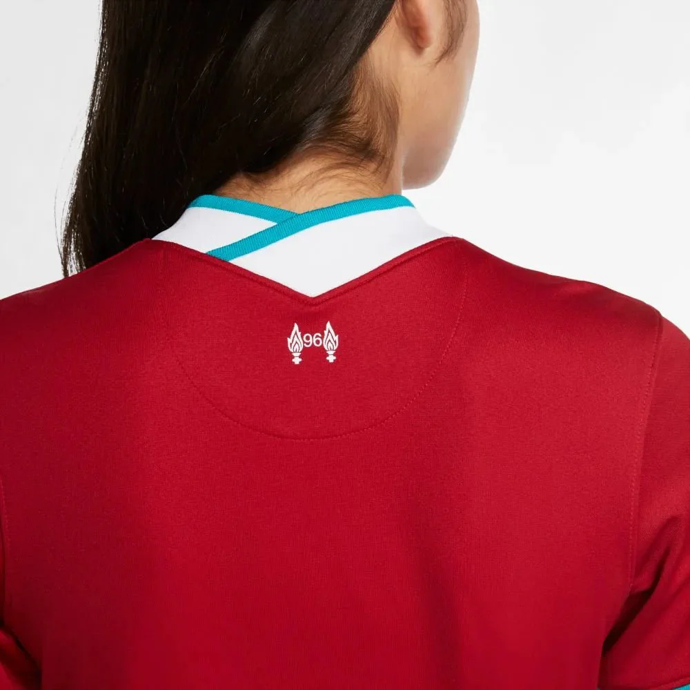 Nike 2020-21 Liverpool WOMEN'S Home Jersey - Red - Image 3