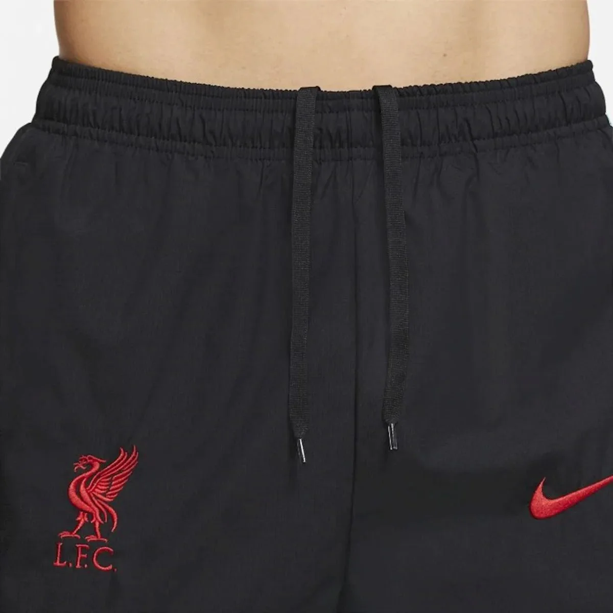 Nike 2020-21 Liverpool Woven Track Pants - Dark Grey-Turquoise - Image 5