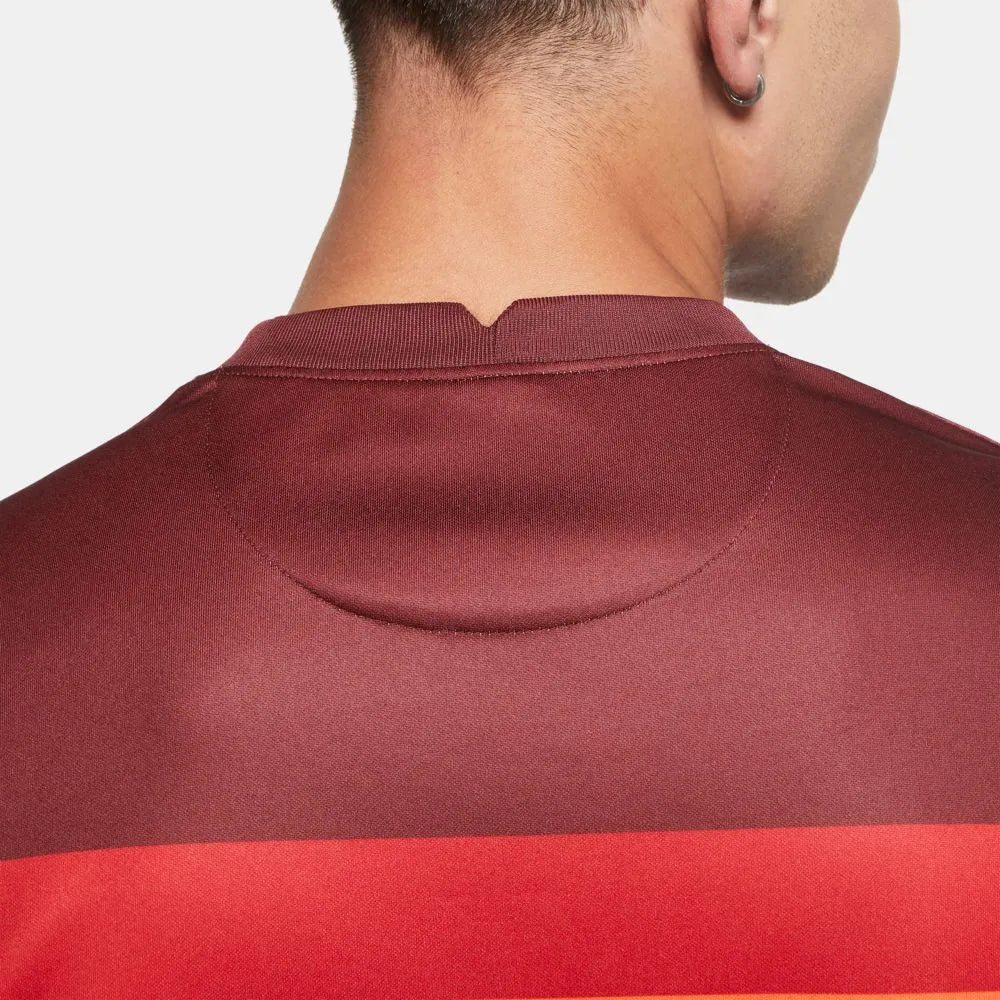Nike 2020-21 Roma Home Jersey - Burgundy - Image 3
