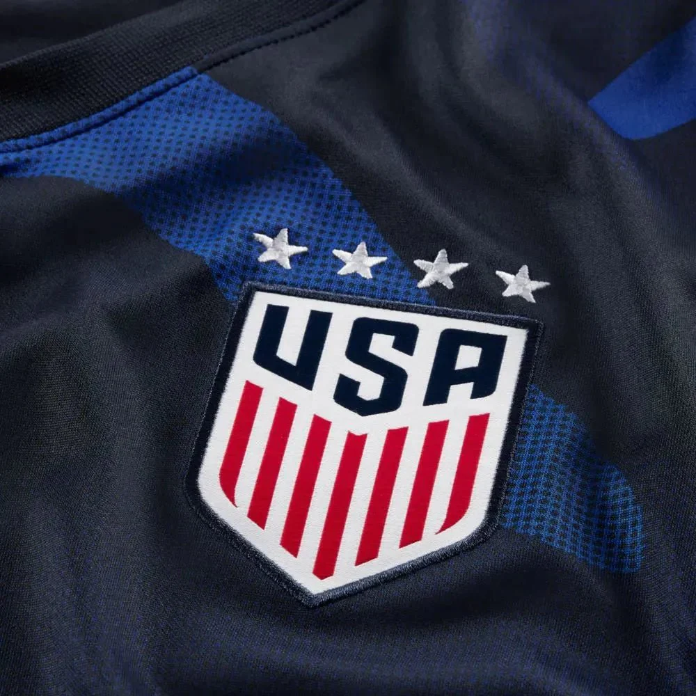 Nike 2020-21 USWNT Womens YOUTH Away Jersey - Navy - Image 3