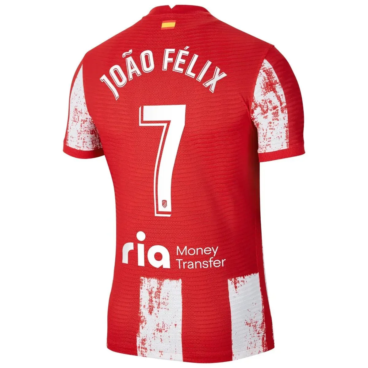 Nike 2021-22 Atletico Madrid Authentic Vapor Match Home Jersey - Red-White - Image 6