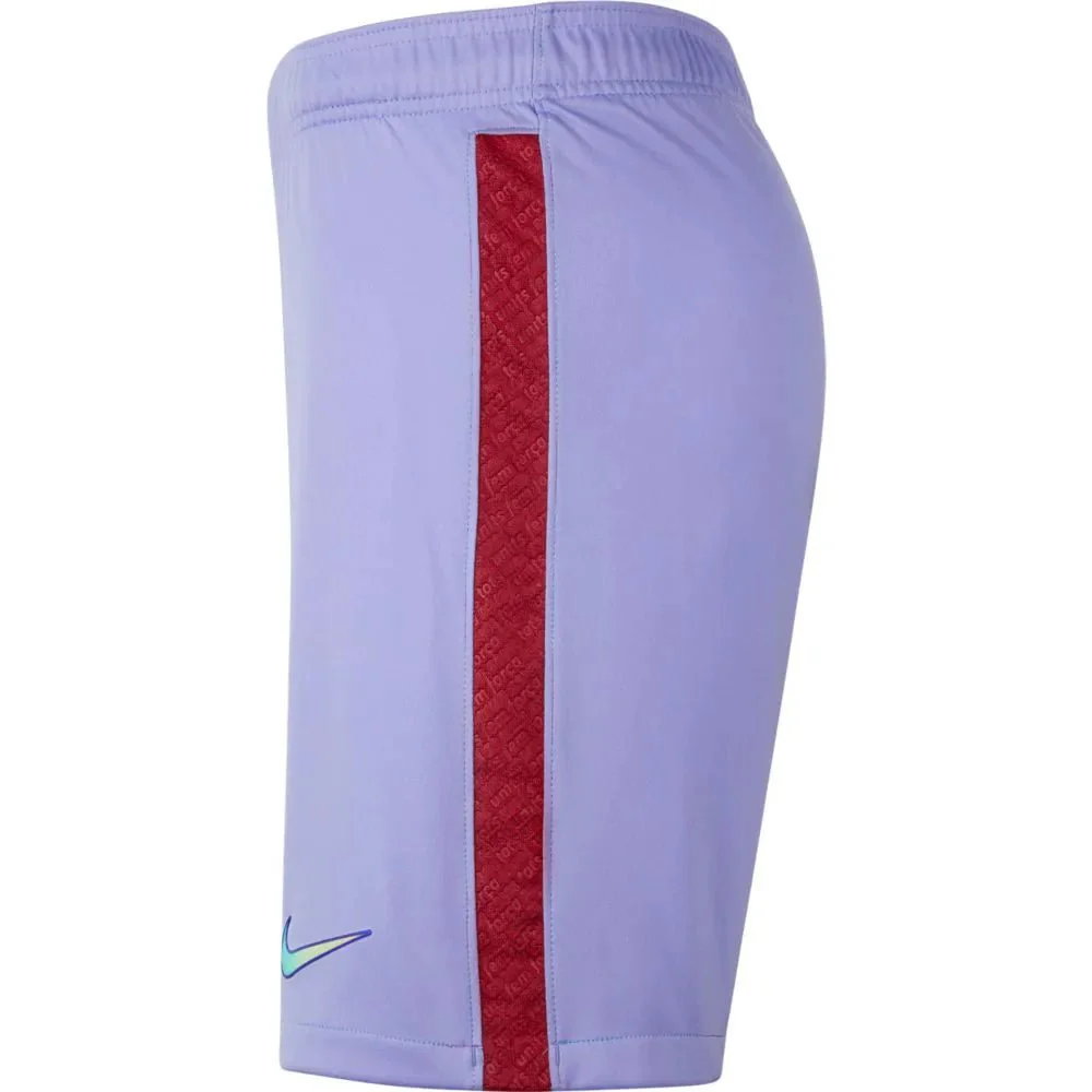 Nike 2021-22 Barcelona DF Stadium Shorts - Purple Pulse - Image 2