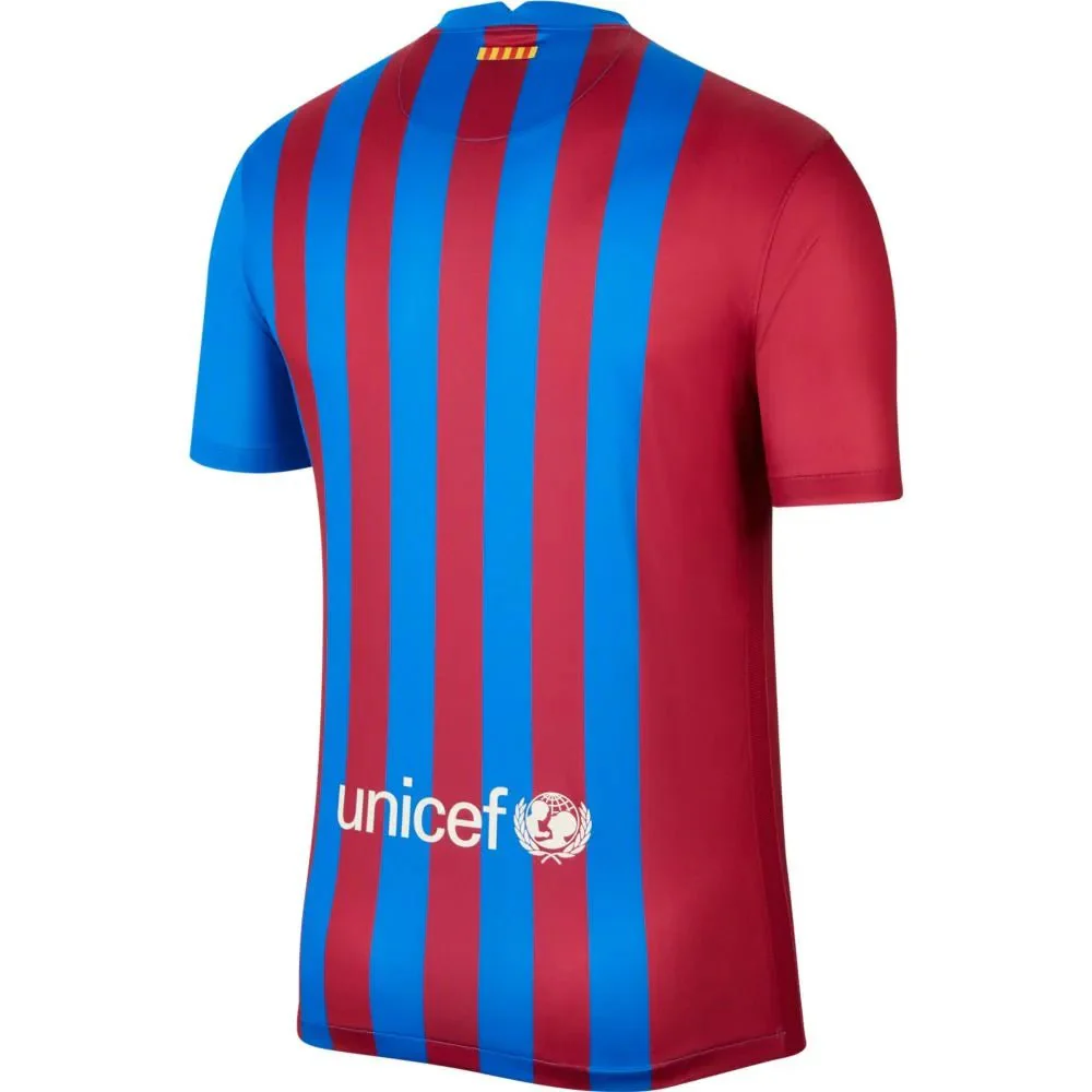 Nike 2021-22 Barcelona Home Jersey - Soar-Pale Ivory - Image 2