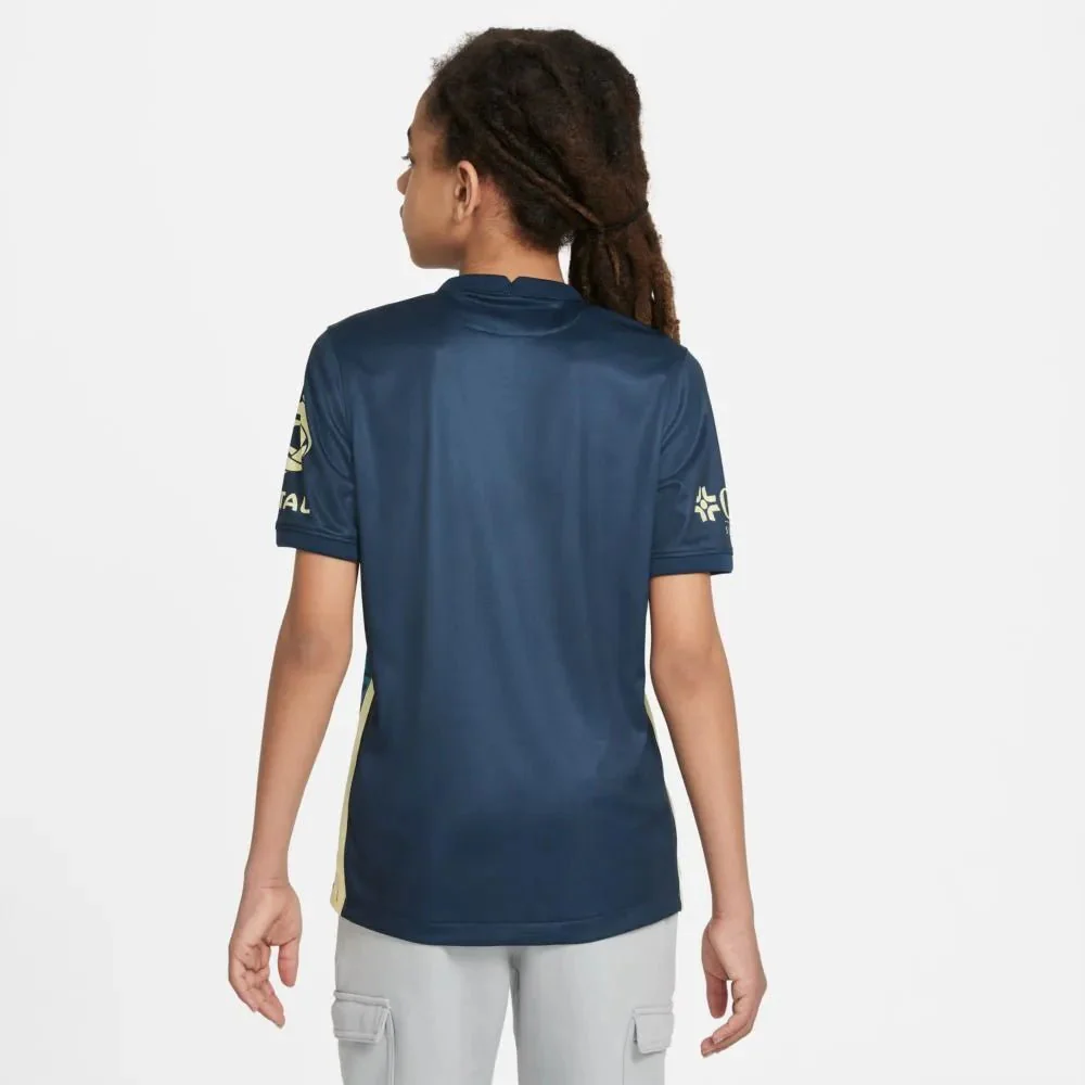 Nike 2021-22 Club America Youth Away Jersey - Navy - Image 2