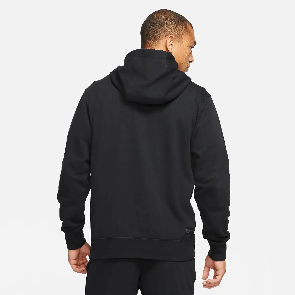 Nike 2021-22 Inter Milan GFA Fleece Hoodie - Black-Blue - Image 2