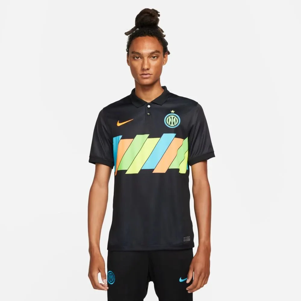 Nike 2021-22 Inter Milan Third Jersey - Black - Image 3