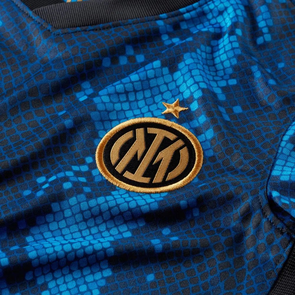 Nike 2021-22 Inter Milan Youth Home Jersey - Blue Spark - Image 9