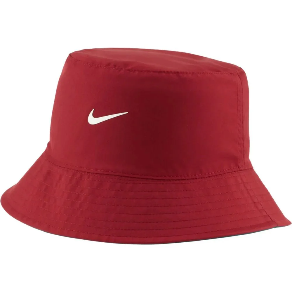 Nike 2021-22 Liverpool DF Reversible Bucket Hat - Burgundy-Teal - Image 2