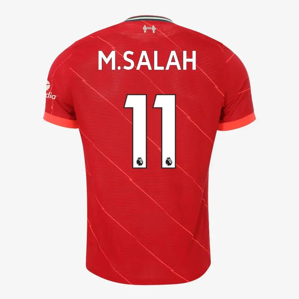 Nike 2021-22 Liverpool Home Jersey - Gym Red - Image 5