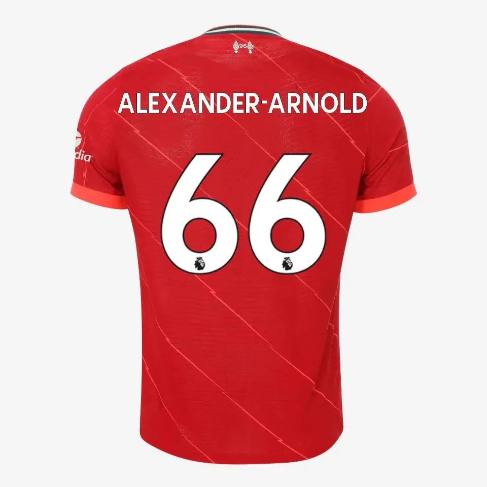 Nike 2021-22 Liverpool Home Jersey - Gym Red - Image 6