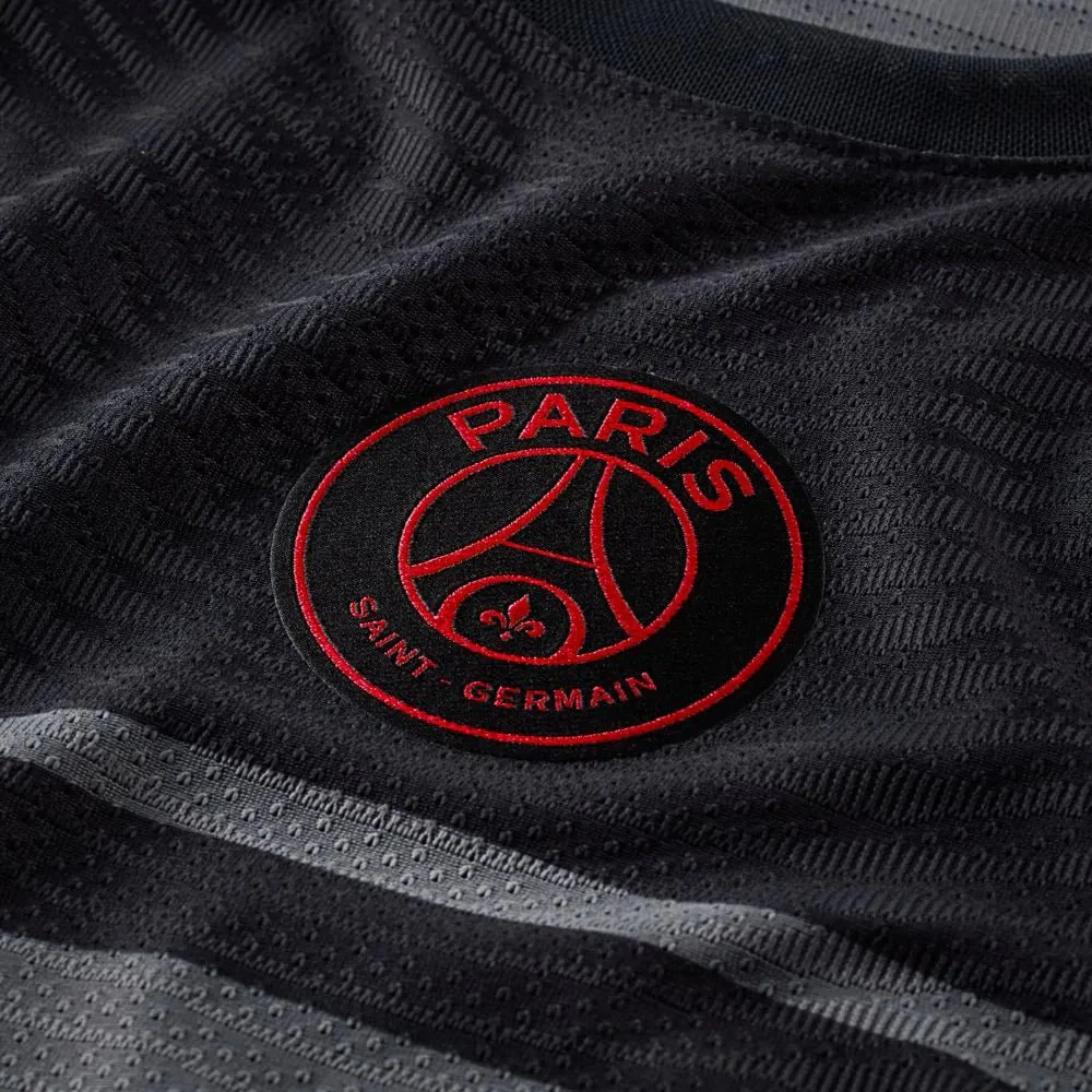 Nike 2021-22 PSG Third ADV Match Jersey - Black-Grey - Image 7