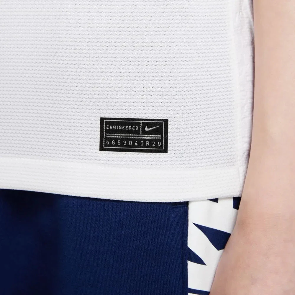 Nike 2021-22 Tottenham Youth Home Jersey - White - Image 6