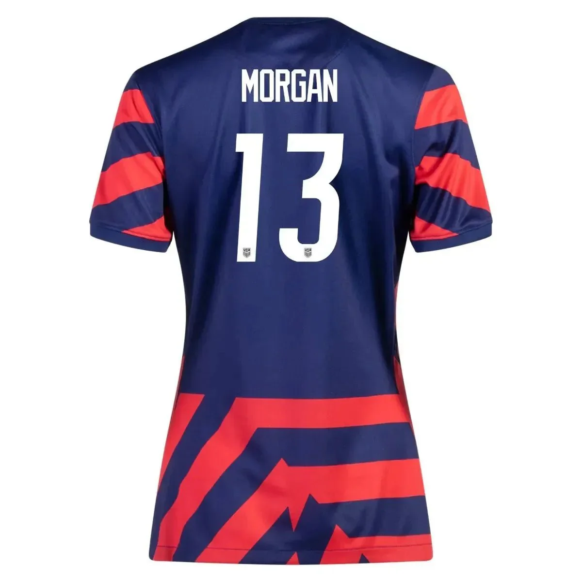 Nike 2021-22 USWNT Women Away Jersey - Navy-Red - Image 6
