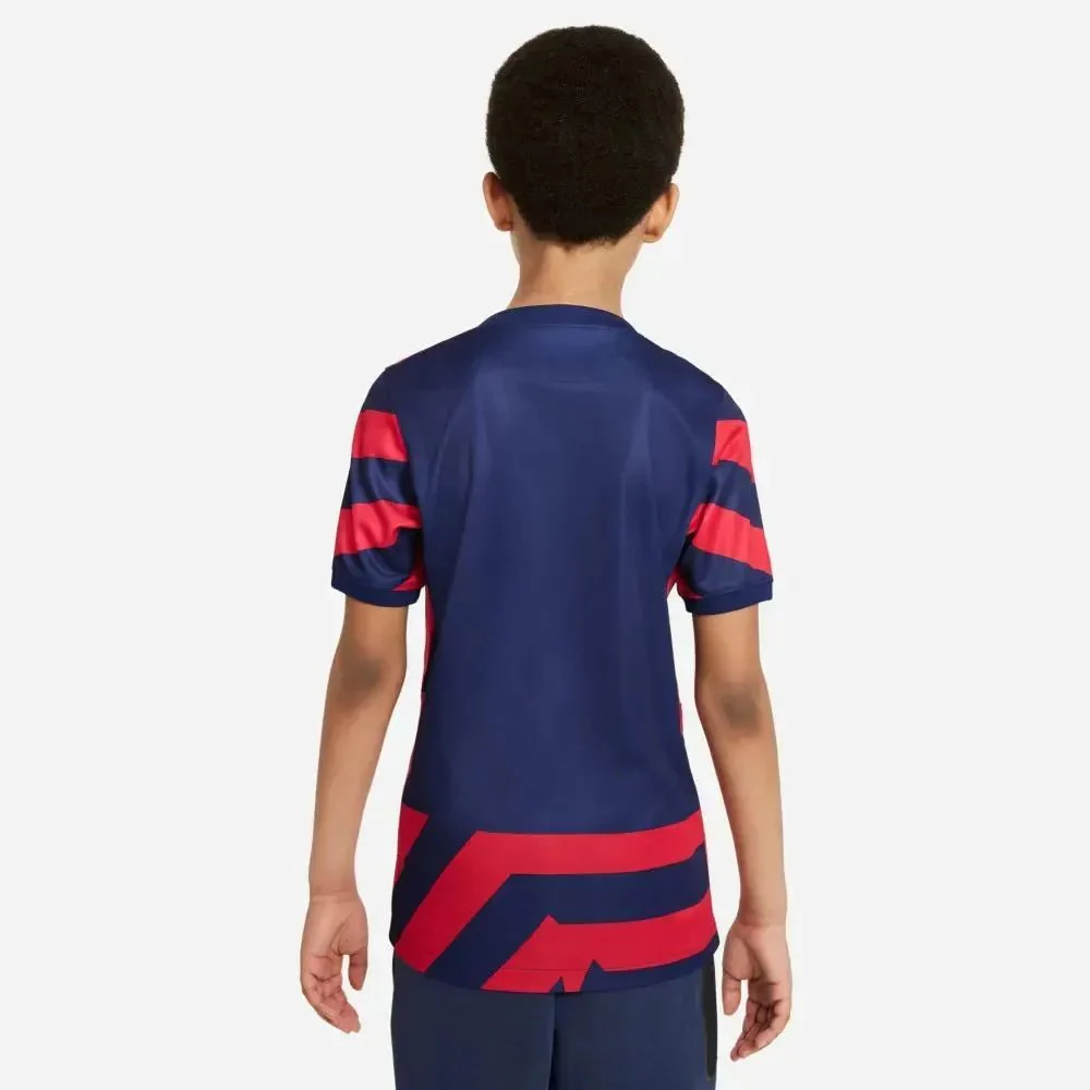 Nike 2021-22 USA Youth 4 Star Away Jersey - Navy-Red - Image 2