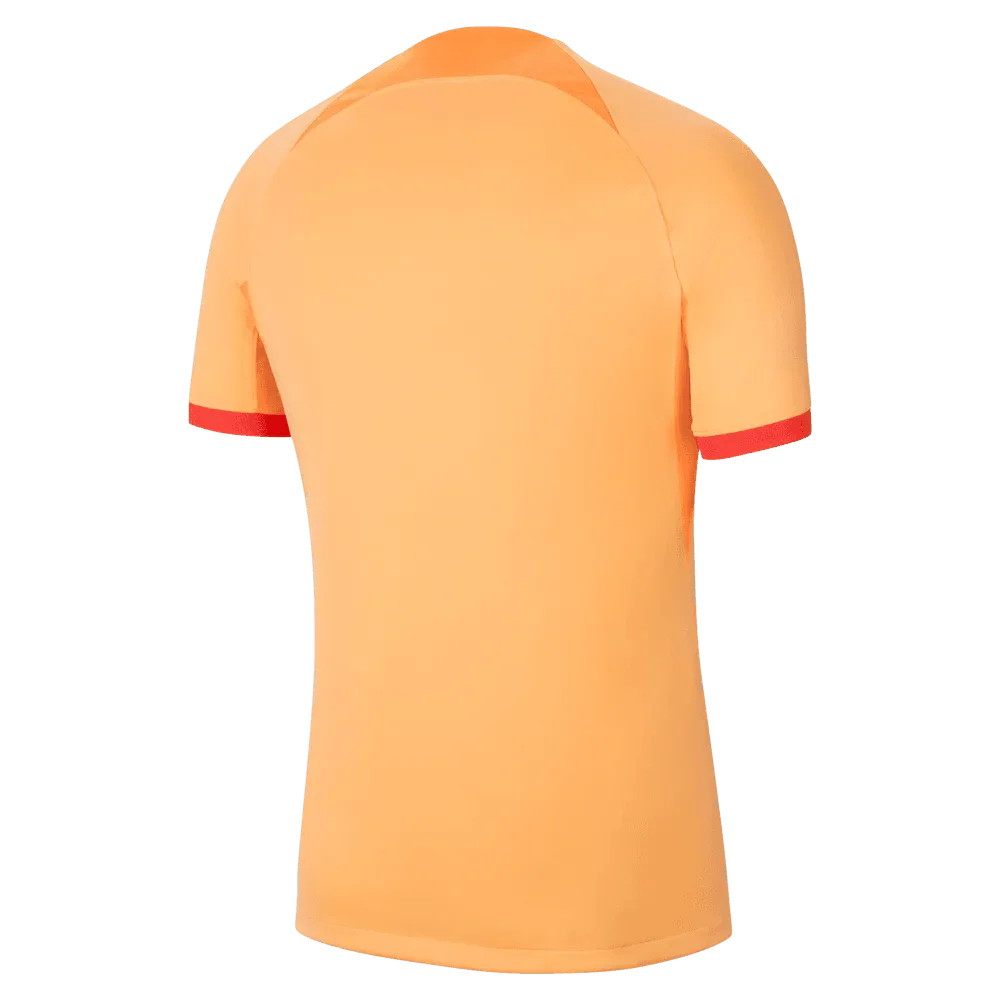 Nike 2022-23 Atletico Madrid Third Jersey - Peach Cream-Black - Image 2