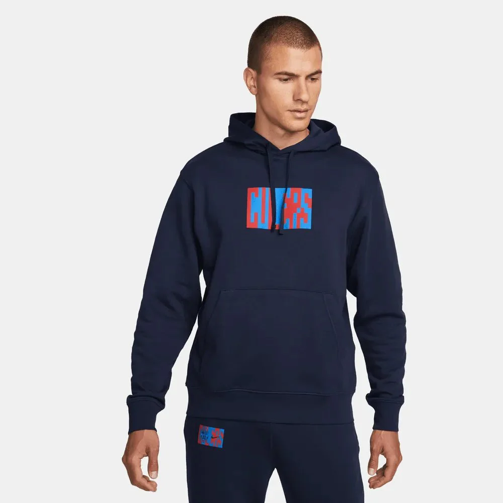 Nike 2022-23 Barcelona French Terry Hoodie