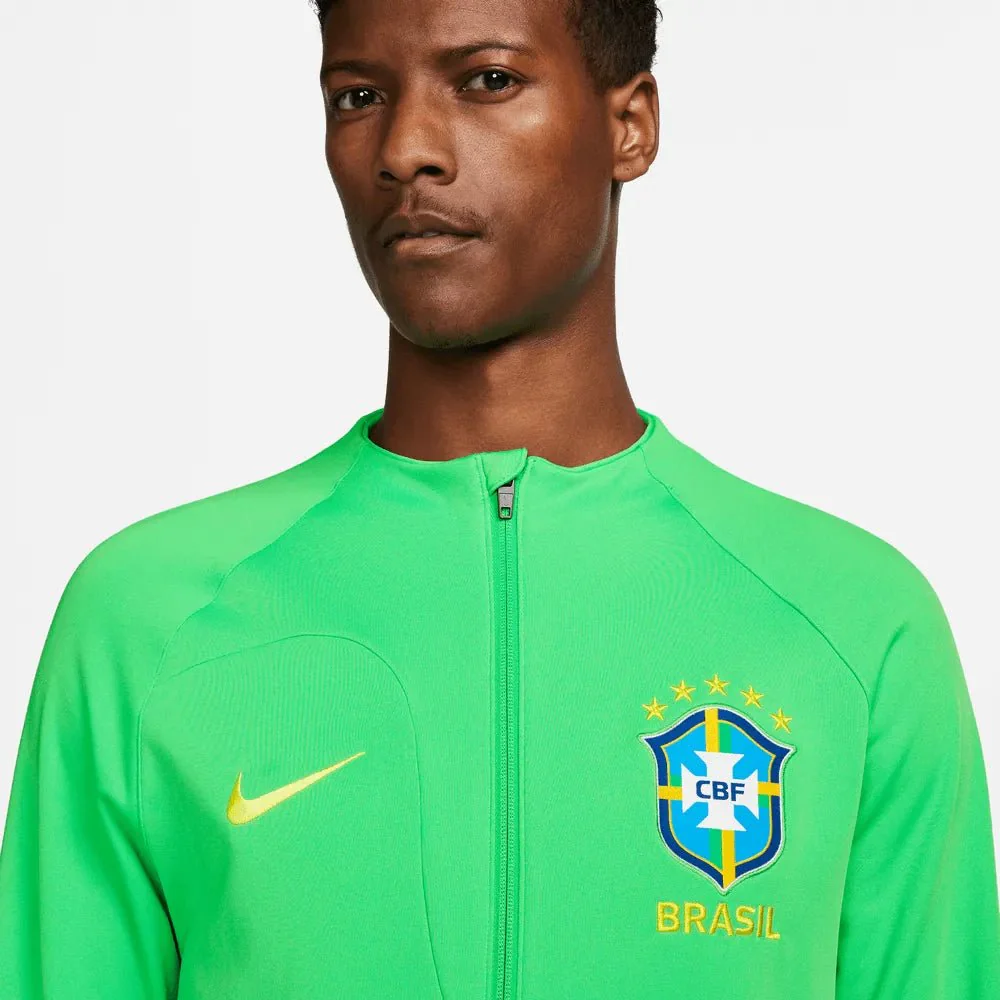 Nike 2022-23 Brazil Academy Pro Knit Jacket - Image 3