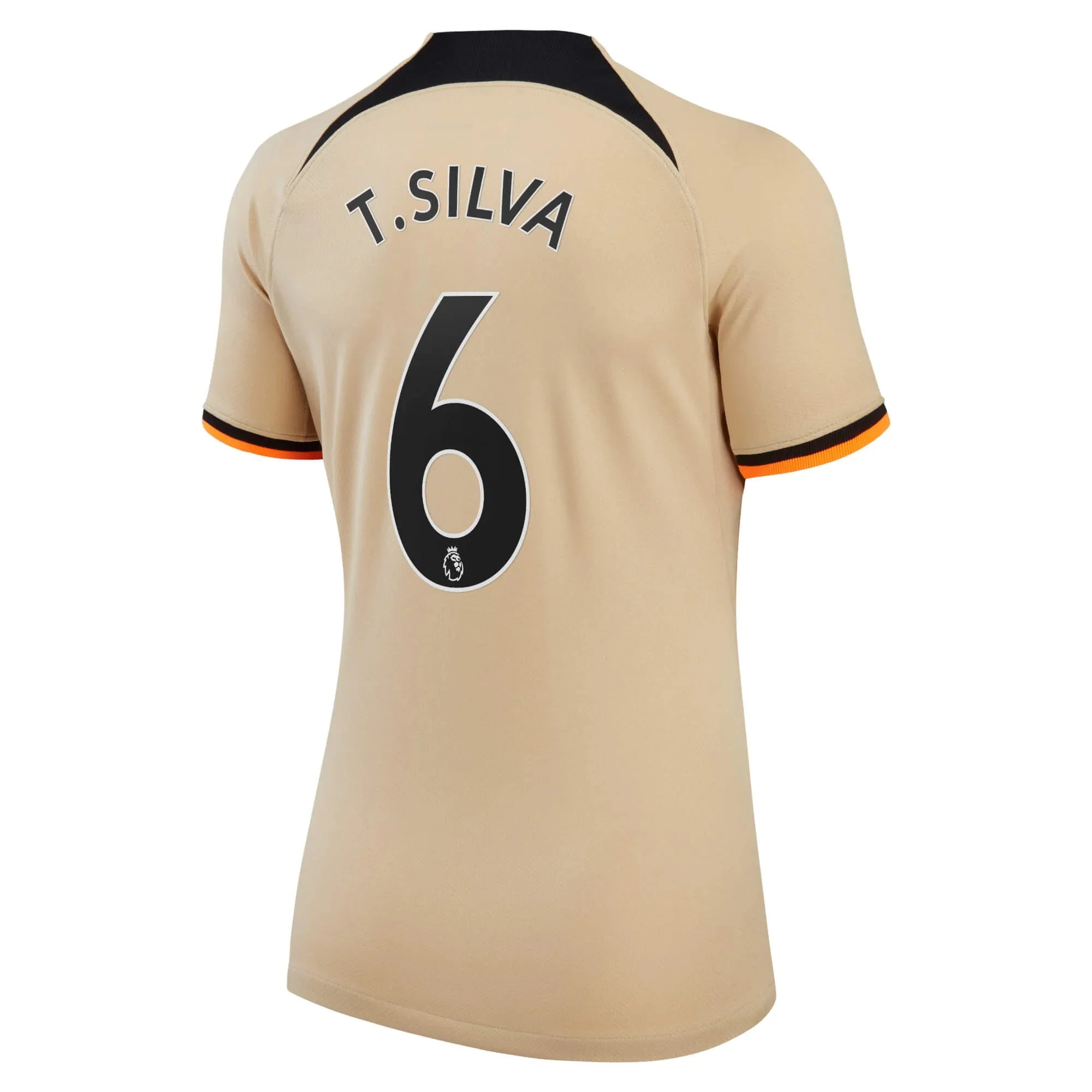 Nike 2022-23 Chelsea Womens Stadium Third Jersey - Sesame-Black - Image 8