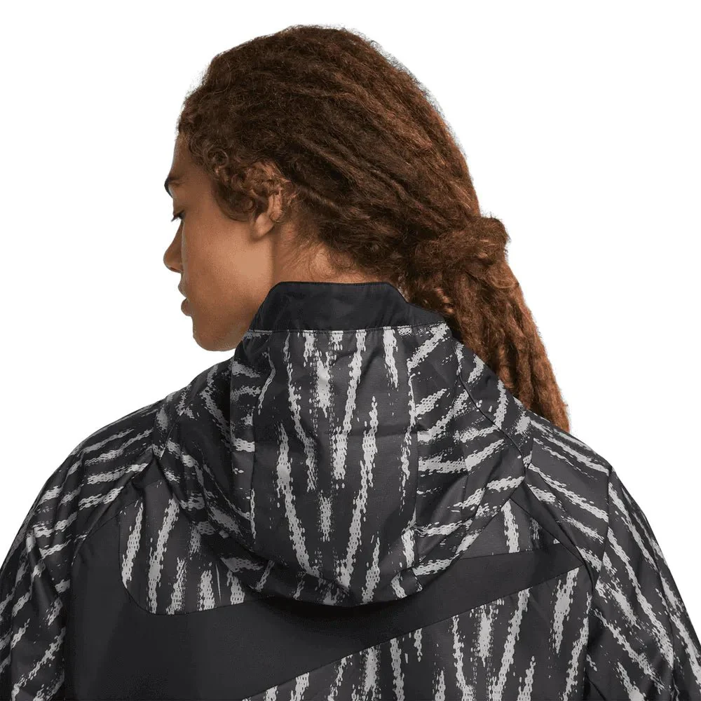 Nike 2022-23 Club America AWF Full Zip Jacket - Black-Grey - Image 4