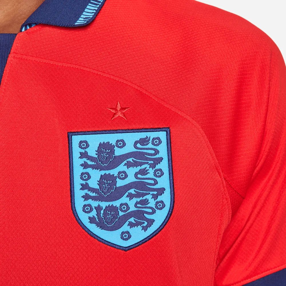 Nike 2022-23 England Away Jersey - Red-Blue Void - Image 7
