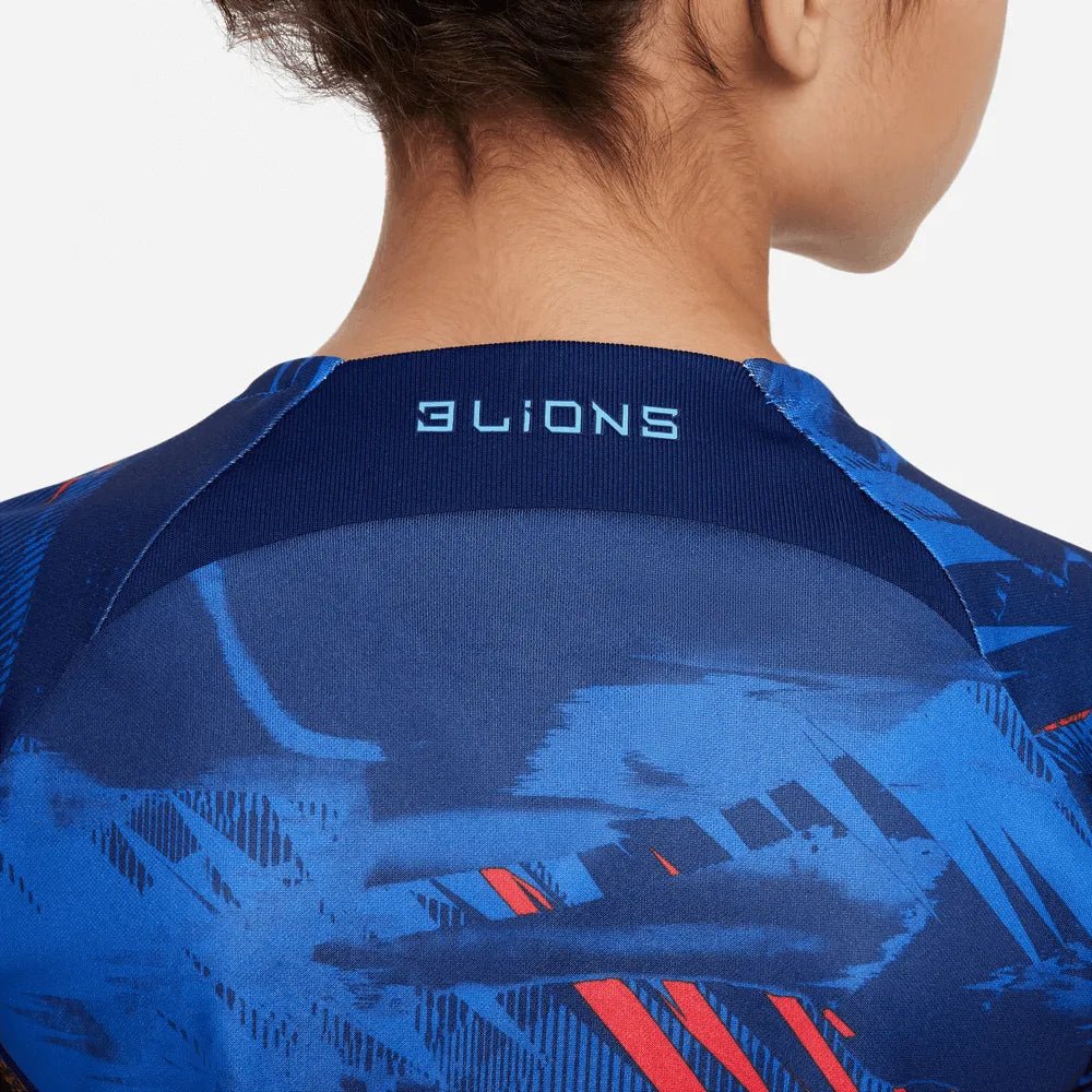 Nike 2022-23 England Youth Pre-Match Top Blue Void-game Royal - Image 4