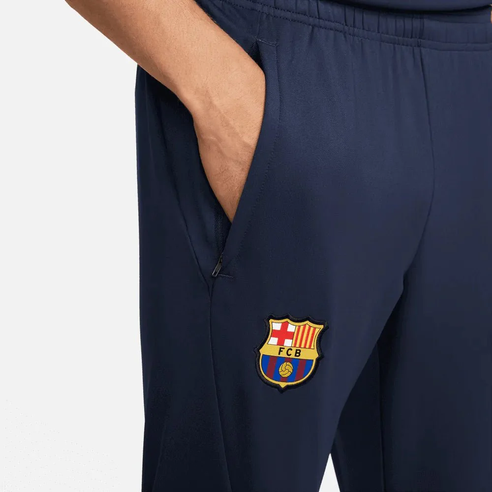 Nike 2022-23 FC Barcelona DF Strike Pants - Obsidian - Image 5