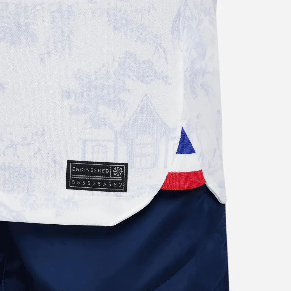 Nike 2022-23 France Away Youth Jersey White-Royal - Image 6