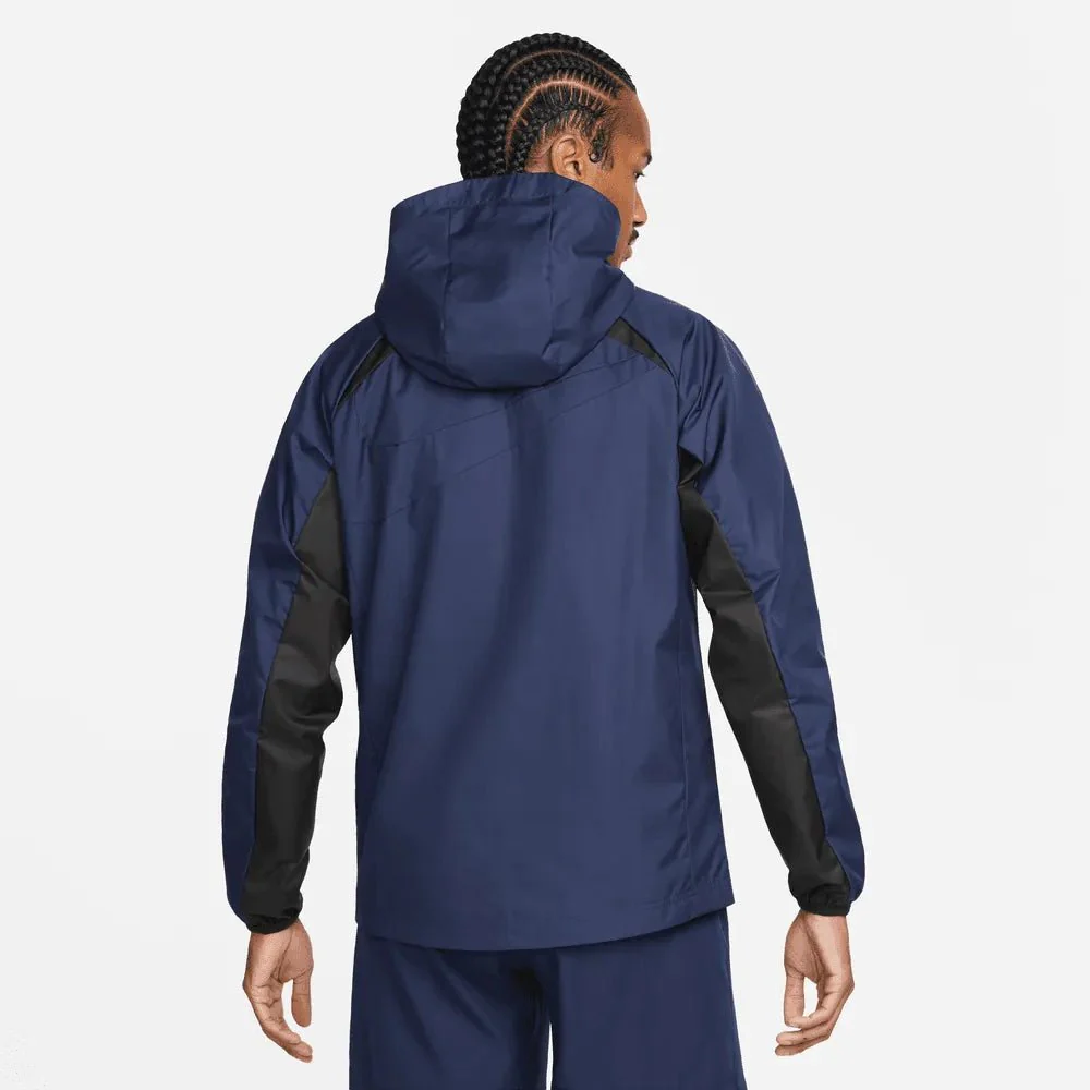 Nike 2022-23 PSG AWF Jacket - Midnight Navy-Black - Image 2