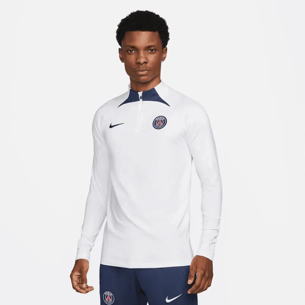 Nike 2022-23 PSG DF Strike Drill Top - White-Midnight Navy