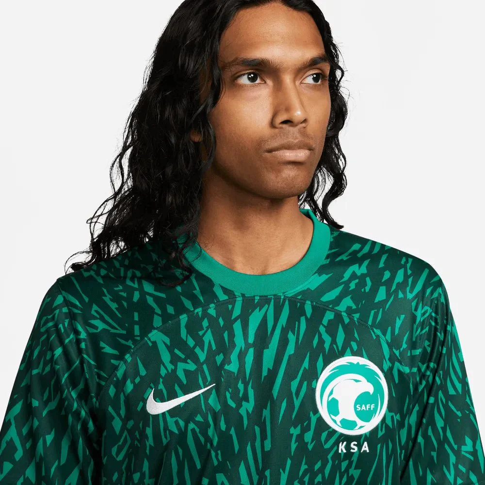 Nike 2022-23 Saudi Stadium Away Jersey - Green - Image 3