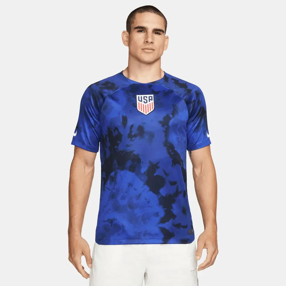 Nike 2022/23 USMNT Away Jersey Bright Blue-White - Image 3