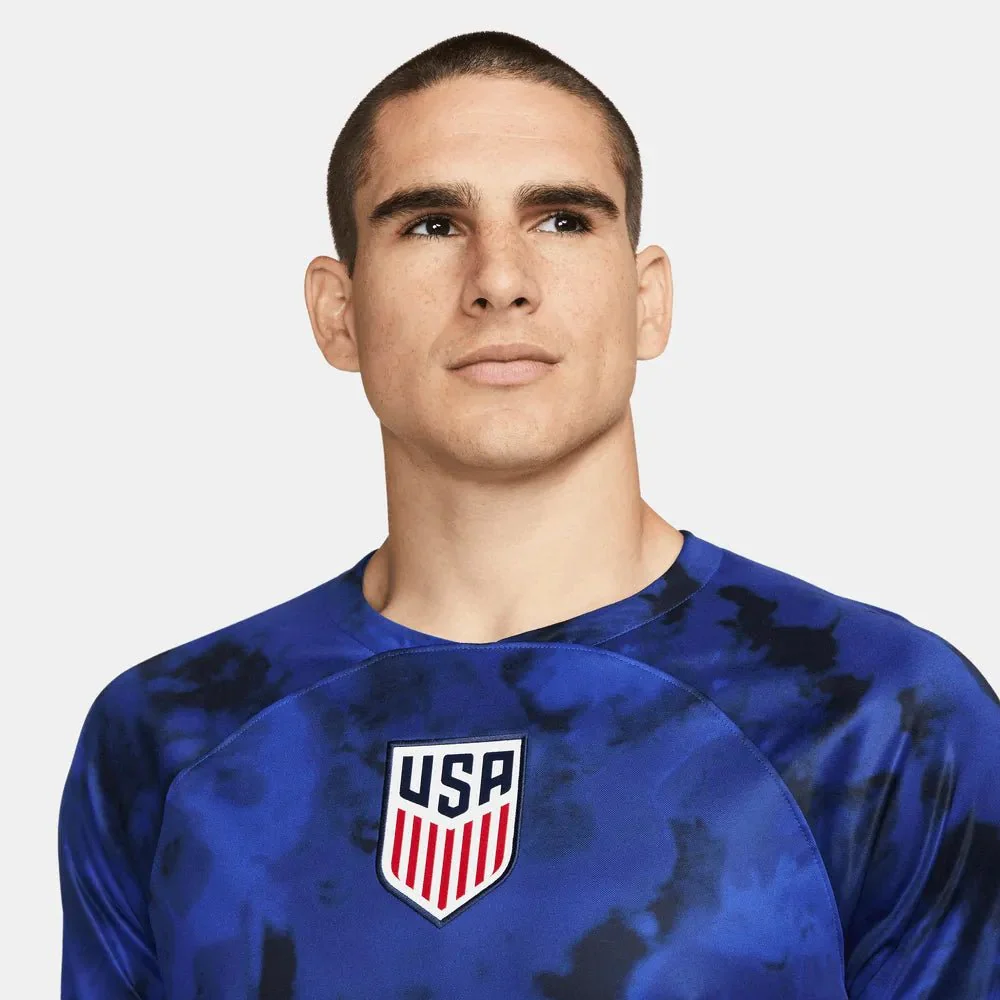Nike 2022/23 USMNT Away Jersey Bright Blue-White - Image 4