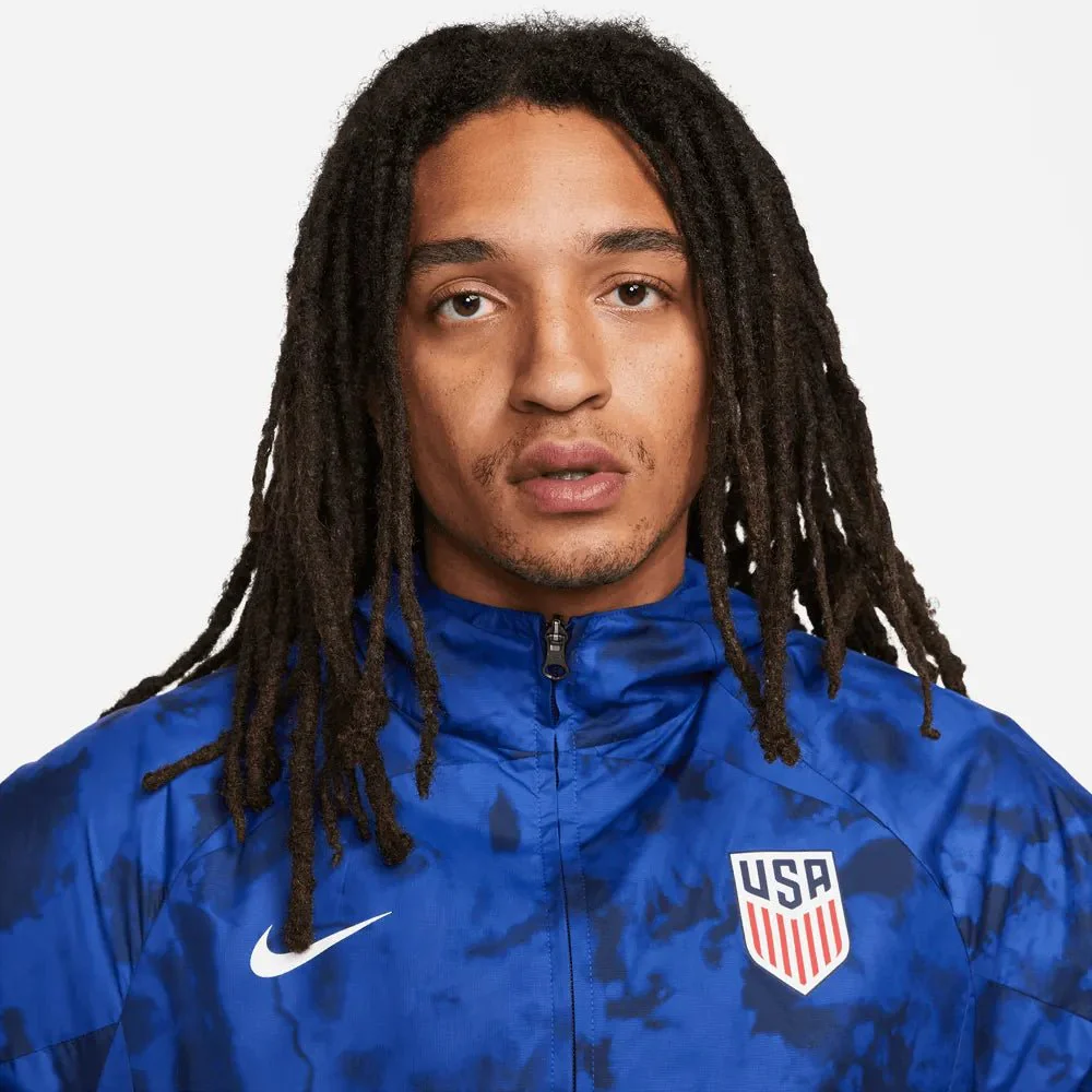 Nike 2022-23 USMNT GX Jacket - Blue-Navy - Image 2