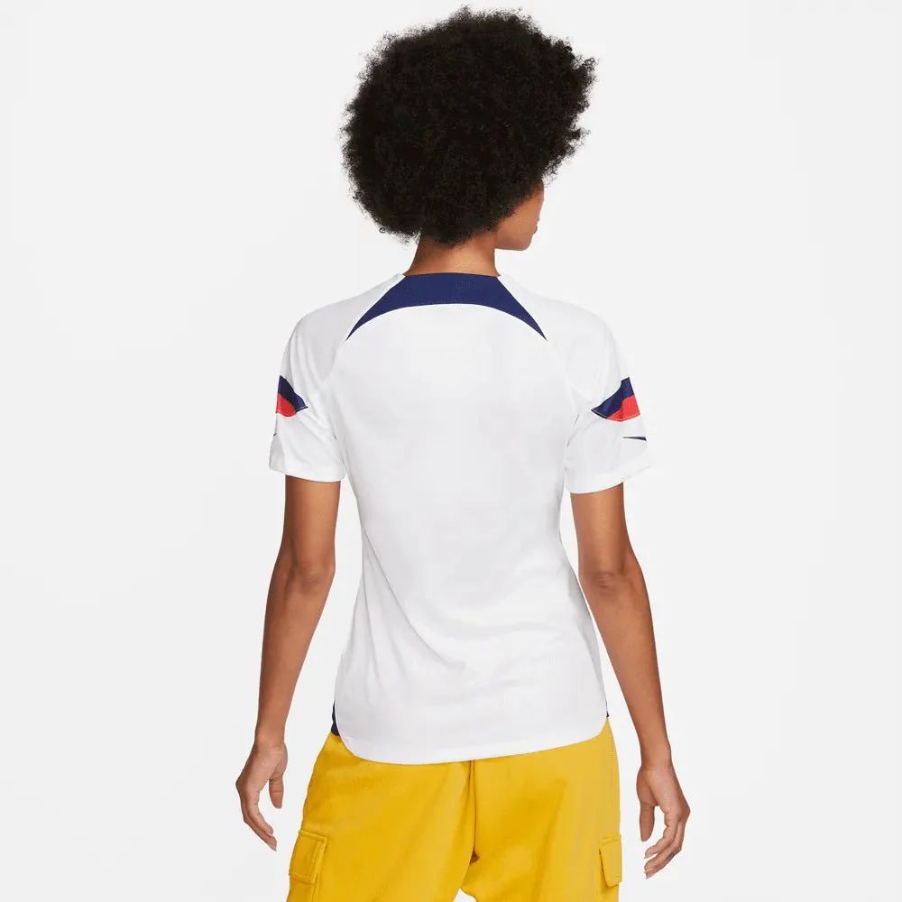 Nike 2022-23 USWNT Women's Home  Jersey White-Hyper Blue - Image 2