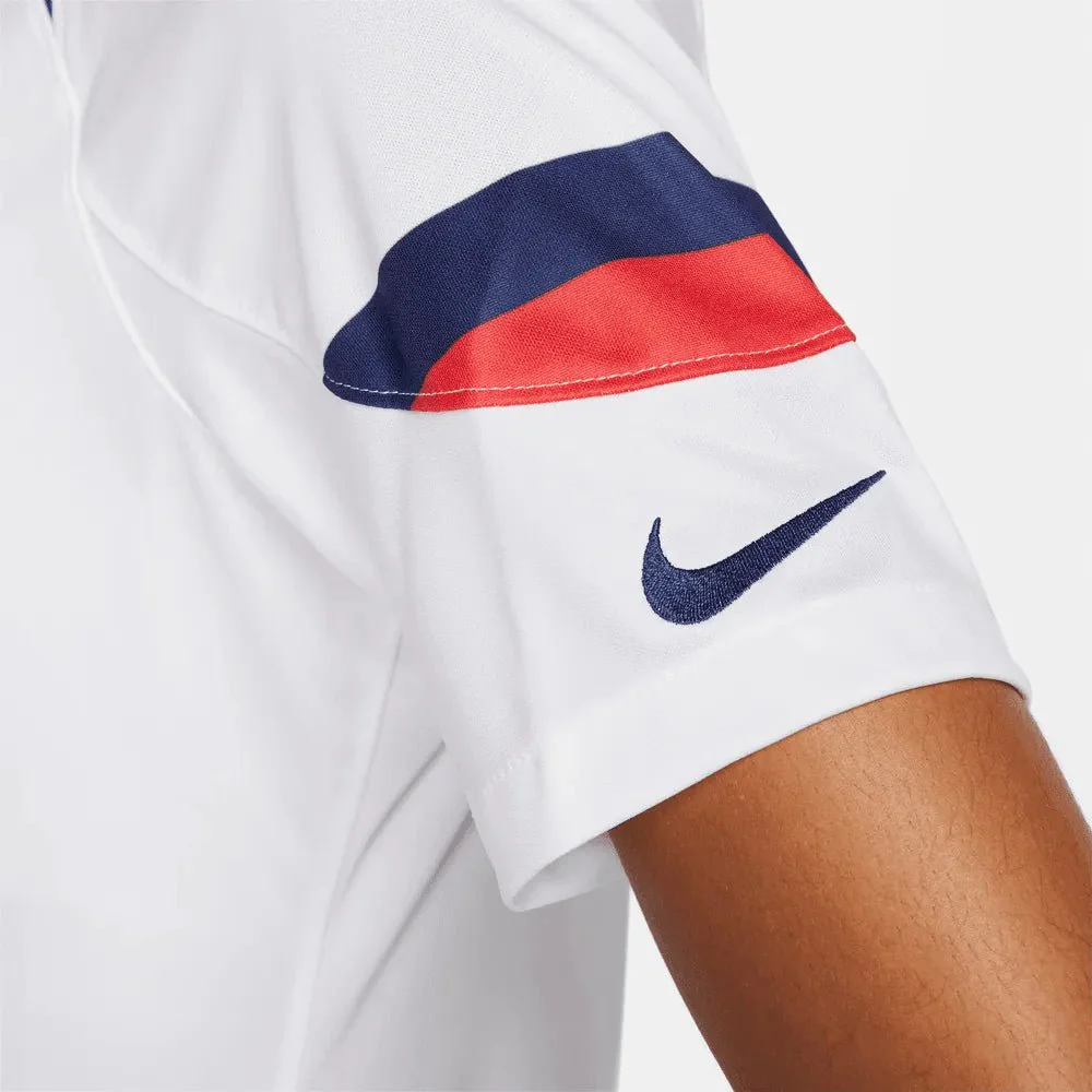 Nike 2022-23 USWNT Women's Home  Jersey White-Hyper Blue - Image 4