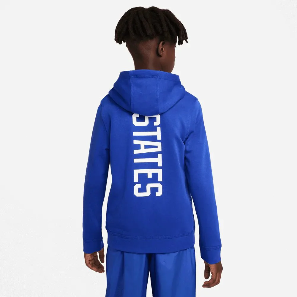 Nike 2022-23 USMNT Youth Full Zip Hoodie - Image 2