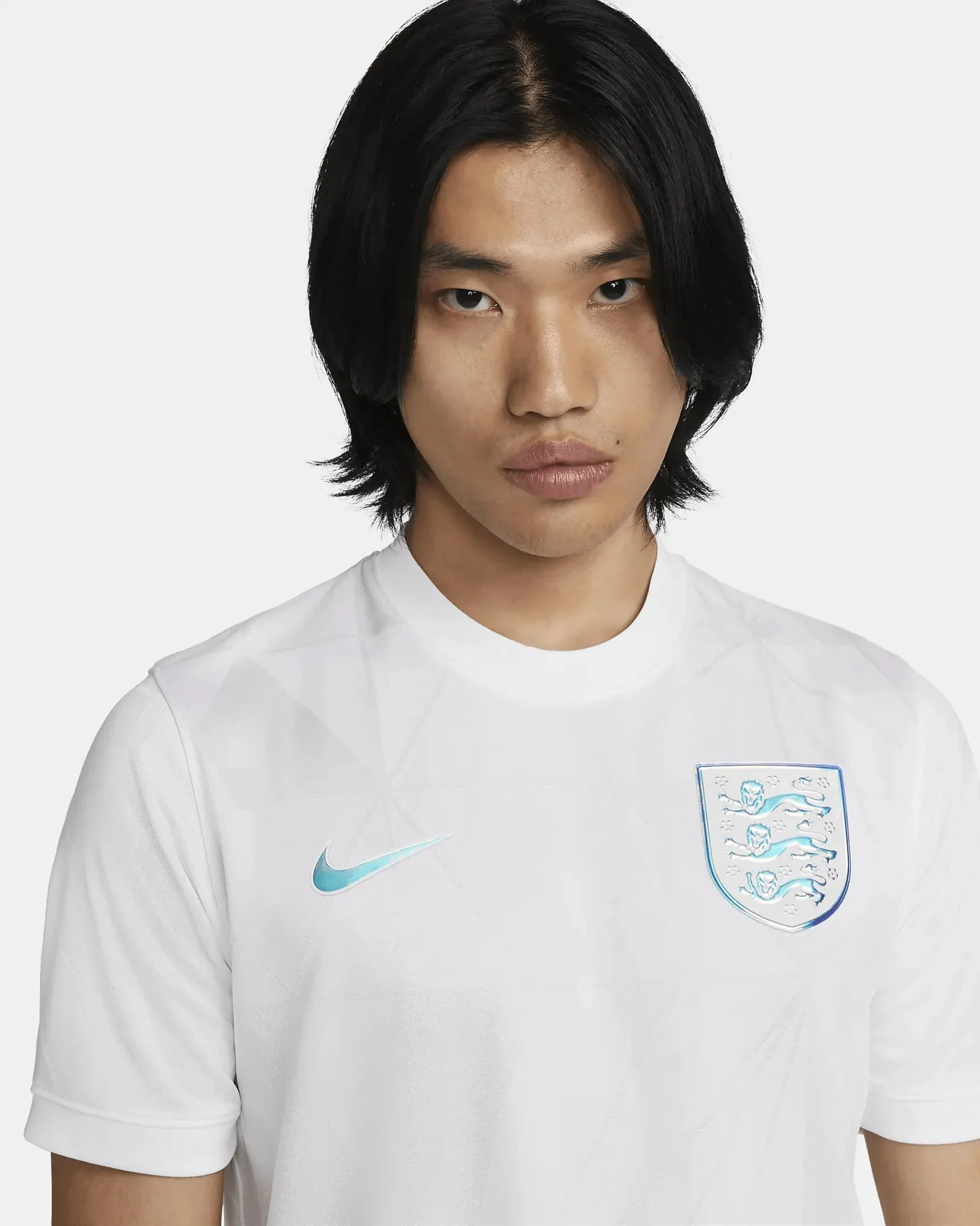 Nike 2022 England Womens Euro Stadium Home Jersey (Mens Cut) - Image 3