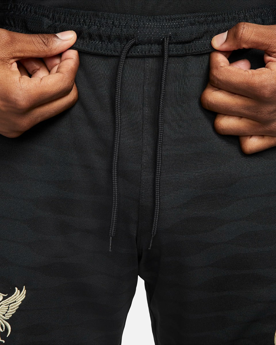 Nike 2022 Liverpool DF Strike Shorts KZ - Black-Mystic Stone - Image 5