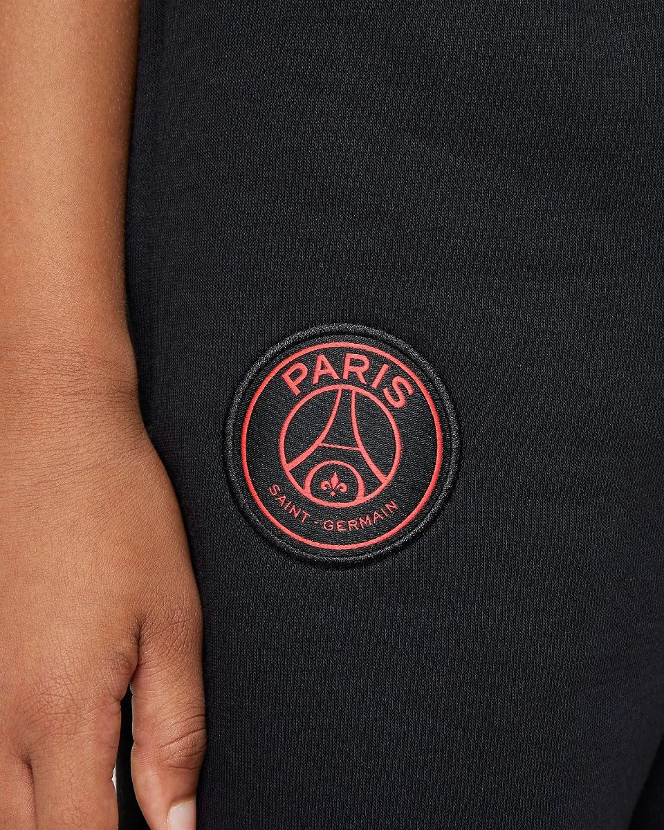 Nike 2022 PSG Youth GFA Fleece Pants - Black-Red - Image 4
